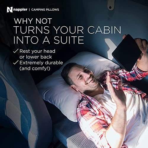 Small Shredded Memory Foam Pillow for Travel and Camping - Compressible Medium Firm Bed Pillow, Contoured Support, Breathable Cover, Machine Washable, Ideal Backpacking, Airplane and Car - Image 6