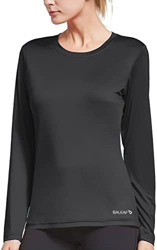 BALEAF Long Sleeve Workout Tops for Women Running Athletic Shirts Active Quick Dry Lightweight Moisture Wicking - Image 2