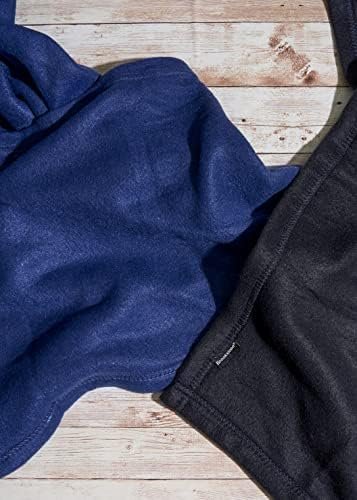 Brookstone Travel Blanket with Foot Pocket and Packing Case - Lightweight Portable Fleece Blanket for Vacations, Airplanes, Trains, Buses, and Cars, Black - Image 7