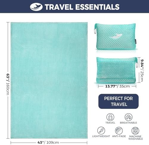 NOWWISH Travel Blanket Airplane Compact with Bag - Premium Soft 2 in 1 Airplane Blanket Pillow,Travel Essentials on Airplane, Camping, Car - Image 2