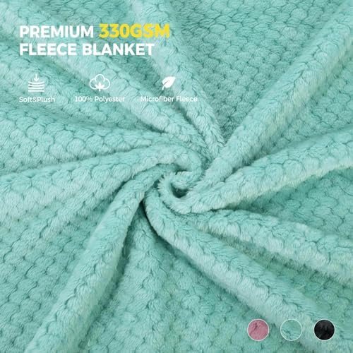 NOWWISH Travel Blanket Airplane Compact with Bag - Premium Soft 2 in 1 Airplane Blanket Pillow,Travel Essentials on Airplane, Camping, Car - Image 3