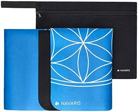 Navaris Foldable Yoga Mat for Travel - 1/16" (1.5mm) Thick Exercise Mat for Pilates, Workout, Gym, Fitness - Non-Slip Folding Portable Mat - Image 5